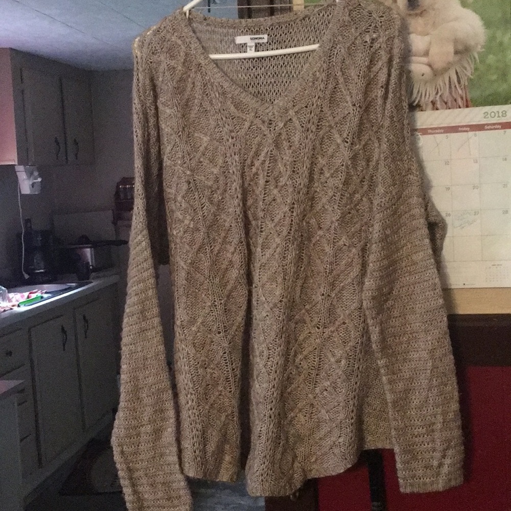 Knit sweater
